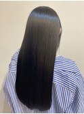 髪質改善トリートメントミルクティーベージュカラーくびれヘア