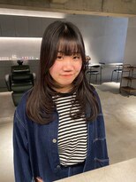 リール(rire)&nbsp;【rireリール(大須)】顔まわりレイヤーロング