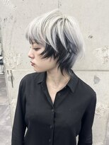 スノットバイガルテ(SNOT by GARTE) ウルフカット/ウルフヘア/インナーカラー/ホワイトカラー
