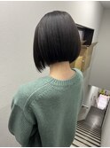 ワンレンボブスタイル♪