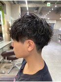 メンズパーマ ツイストスパイラル