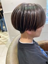 バブ バイネオリーブ(Bab by neolive)&nbsp;刈り上げショート×アンブレラカラー/ショート/刈り上げ女子/夏