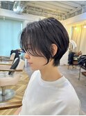 ショートカット/ショートヘア/ショートボブ/30代40代50代/難波