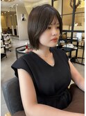 お悩み女子解決☆ボブ×オリーブカラー