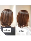 髪質改善/ 縮毛矯正/ストレート/ナチュラル/カラーエステ