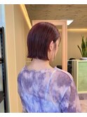 [金沢駅/ブリーチなしダブルカラー/ボブ/ショートボブ]