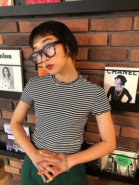 アッド バイ ケーツー(add by K-two) ベリーショートボブ×裾カラー