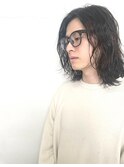 メンズボブパーマ