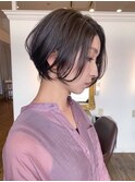 大人可愛い20代30代40代50代60代ショート/白髪ぼかし/大分/別府