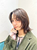 ロンド レグリーズ 立川(Lond leglise)&nbsp;ミニボブレイヤー/レイヤーカット/グレーブラウン/顔周り/立川