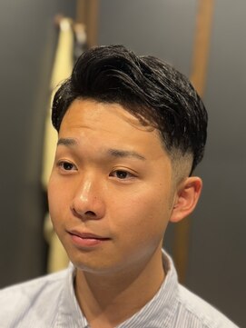 銀座 シノ 本店(shino) ビジネスショート×ローフェード