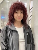 ソーコ 渋谷(SOCO)&nbsp;スパイラルパーマ海外パーマハードパーマロング