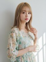 ラ ブレス 梅田茶屋町(LaBless) 外国人風ハイトーンカラー&透け感レイヤー(梅田)