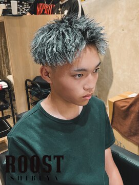 ルースト 渋谷店(ROOST) パイルツイスト/ホワイトハイライト