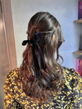 シャルムバイケンジ(Charm.by KENJE) 【ハーフアップ】結婚式/浴衣/着付/銀座/ヘアセット/アレンジ