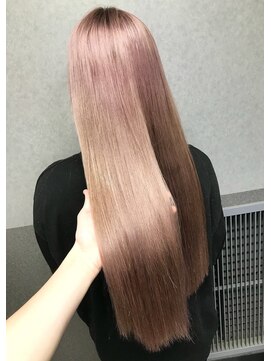 フュージョンファイブ(FUSION5) レイヤーロングベージュ20代30代40代くびれエクステ韓国ヘア