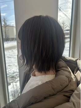 【完全低刺激性・低ダメージ・高発色】terraカラー取り扱い◎髪と頭皮に優しいカラーで艶やかな仕上がりに