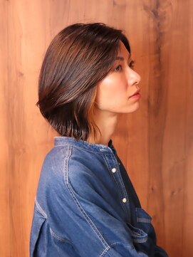 トータルビューティサロン シェリ(total beauty salon cheri) インナーカラー×レイヤーボブ