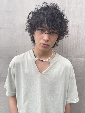 プロス(Pros) メンズパーマ/ポップコーンパーマ/表参道
