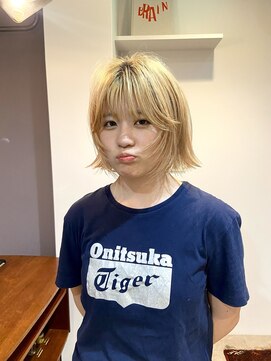 パープル(PURPLE) ボブ/レイヤーボブ/ダブルカラー