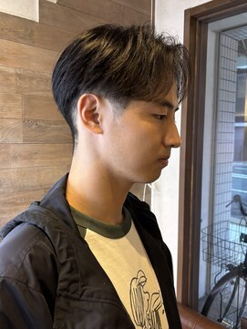 トレヘアー(tRe hair) メンズカット メンズパーマ フェザーパーマ シャドウパーマ