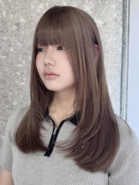 サンク 原宿 表参道(cinq) ミルクティーグレージュヘーゼルベージュオリーブベージュカラー