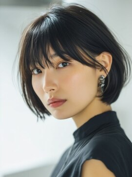 ピアチェーレ 佐倉 ニュアンスパーマ × ミディアムボブ [佐倉]