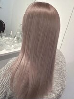 ネハス 名古屋栄店(nehus.)&nbsp;ミルクティー/ブリーチカラー/ウルフカット/レイヤーカット