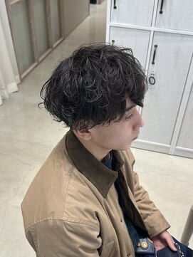 アンソル 戸田店(N'SOL) 大きめカールのシャドウパーマ