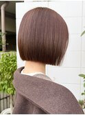 着物ヘア/大人ガーリー/ダークアッシュ/似合わせカット/八事