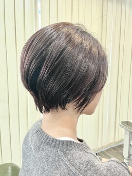 ルッカランス 経堂店(Lucca Lance) 乾かすだけでまとまるショートボブ
