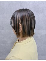 コワフュールトーリ フジグラン店(COIFFURE TORI)&nbsp;立体感ハイライト×外ハネボブ