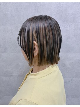 コワフュールトーリ フジグラン店(COIFFURE TORI) 立体感ハイライト×外ハネボブ