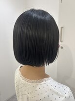 グラムヘアー(GLAM HAIR)&nbsp;黒髪×タッセルボブ