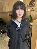 パークホワイト 代官山(PARK White)&nbsp;ボブレイヤーウルフハッシュカットココアブラウン