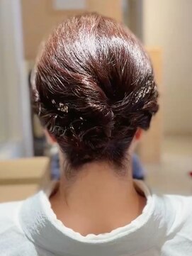 フォーエス(4S) 和装ヘアアレンジ(ネット予約不可、お電話でご予約ください)