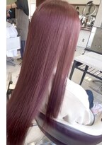 プログレス つくば店(PROGRESS by ヂェムクローバーヘアー)&nbsp;ブリーチなしのダブルカラー ピンク