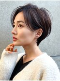 ショートヘア/ショートカット/ショートボブ/30代40代50代/表参道