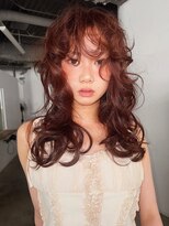 ナヌーク ダイカンヤマ(nanuk daikanyama) ロングパーマ/ドライパーマ/ピンクベージュ/ピンクブラウン
