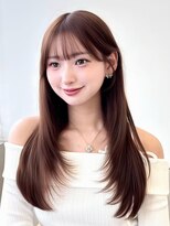 エニ 自由が丘(ENi)&nbsp;ミルクティーブロンド/ワンホンレイヤー/ニュアンスウルフ
