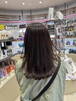 ヘアーザラブズラフズ オーガニカ 北九州(HAIR THE LOVES LAUGHS ORGANICA) ロングレイヤー、ショコラブラウン