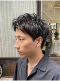 波巻きツイストスパイラル/リバースセンターパート/北池袋