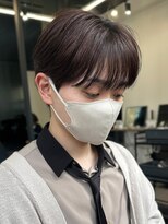 エルマーク 立川(L-MARK)&nbsp;マッシュヘア/黒髪/メンズカット/men's/フェザーパーマ