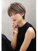 【marfe】ショート＿白髪ぼかし＿ミセスヘア＿30代40代50代