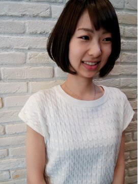 サロン ド クロック(salon de CLOCK) 【salon de CLOCK】ツヤ感たっぷり好感度UPの知的ボブ