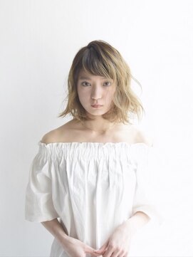 メゾンドイギー(MAISON de IGGY) 【IGGY表参道】無造作な束感ロブ