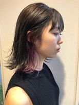 えぃじぇんぬヘア(Hair) インナーカラーバイオレット