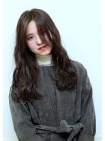 ヘア デザイン レオン(hair design Leon)&nbsp;【LEON】　ロングスタイル×ロートーンアッシュ