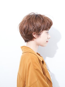 ジュール 銀座(Joule) ふんわりマッシュショート×センターパート[銀座]