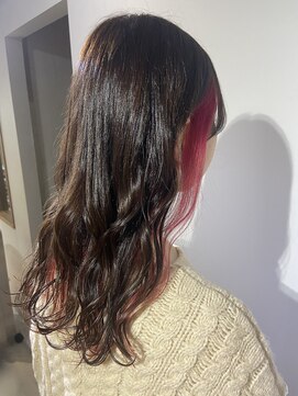 アプシー 南が丘本店(apsee) ピンク インナーカラー♪